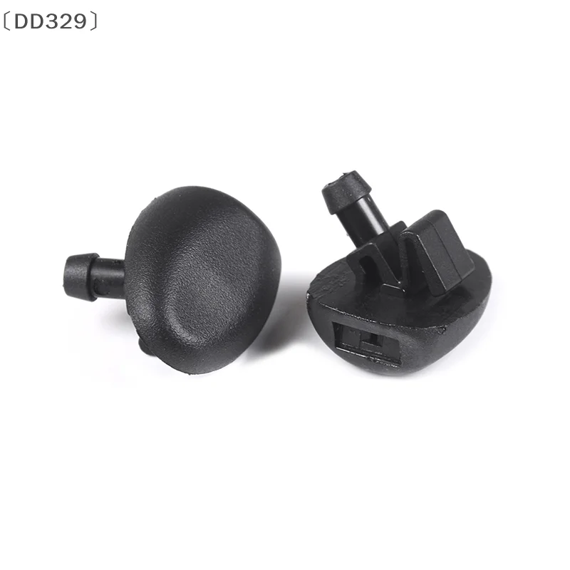 〔DD329〕 2 PCS Windshield Wiper Water Spray Jet Washer Nozzle For 407 206