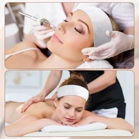 100pcs Disposable Headbands for Facials Spa Stretch Non-Woven Soft Skin Care Hair Bands Women Salons Face Washing Beauty Tools 3