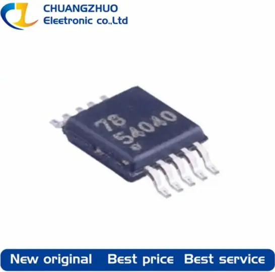 

1Pcs New original TPS54040DGQR 54040 Step-down type Adjustable 0.8V~39V 500mA 3.5V~42V MSOP-10-EP DC-DC Converters