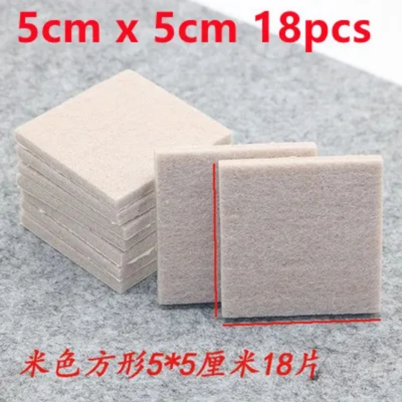 Durable Self-Adhesive Felt Pads - Non-Slip, Anti-Scratch Furniture Protectors