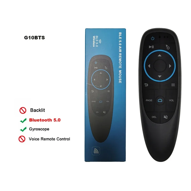 Пульт дистанционного управления G10BTS 5,0 Air Mouse беспроводной гироскоп 6-осевой гироскоп 17 клавиш смарт-пульт дистанционного управления для Android TV BOX PC
