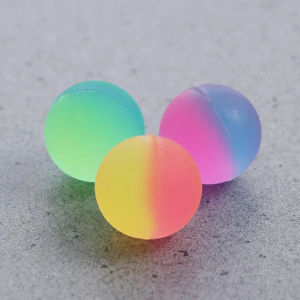 Anti Stress 10Pcs Children Funny toy Elastic Jumping Balls Bouncy Toys Toy Balls Bouncy Ball