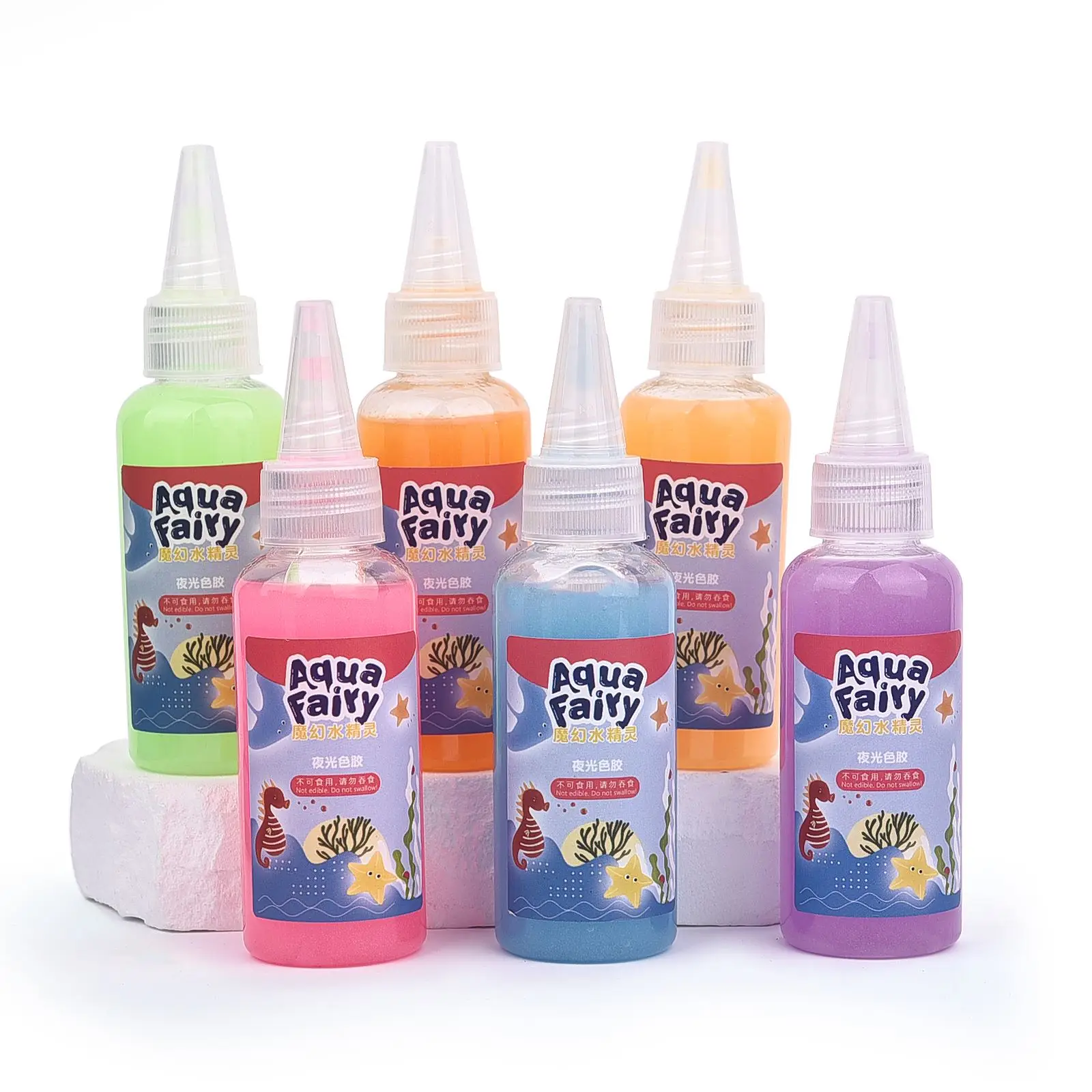 3D Magic Water Elf Gel & Mold Children Handmade DIY Fairy Gel Toy Handicraft Creatures Educational Sprite Toys Gift