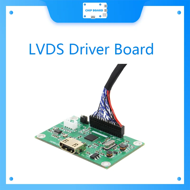 

Плата драйвера LVDS/переходник совместимый с LVDS на HDMI поддерживает разрешение 1080P