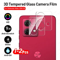 Premium 3D Curved HD Tempered Glass Camera Protector with 9H Back Film - 2 Pieces (For Moto G84 5G)