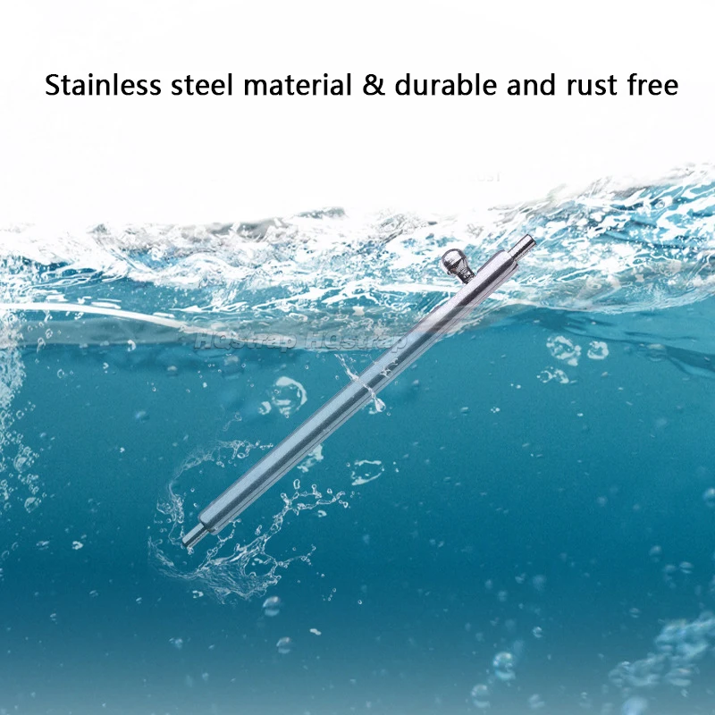Universal Stainless Steel Quick Release Watch Band Spring Bars - 20pcs/4pcs