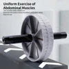 Abdominal Roller Abdominal Trainer Household Wheel Strong Load Bearing Non-Slip Roller Muscle Exercise Fitness Training Workout 1