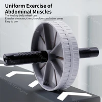 Abdominal Roller Abdominal Trainer Household Wheel Strong Load Bearing Non-Slip Roller Muscle Exercise Fitness Training Workout 1