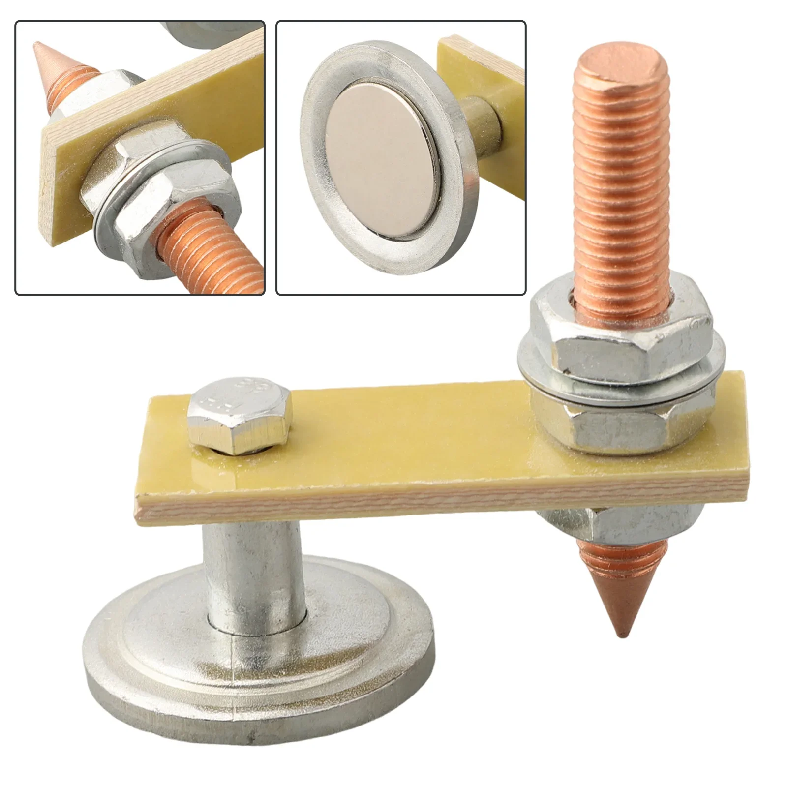 Magnetic Welding Holders Welding Accessories Clamp Magnetic Welding Fixer Welding Magnet Head Magnetic Support Clamp Holder Fixture