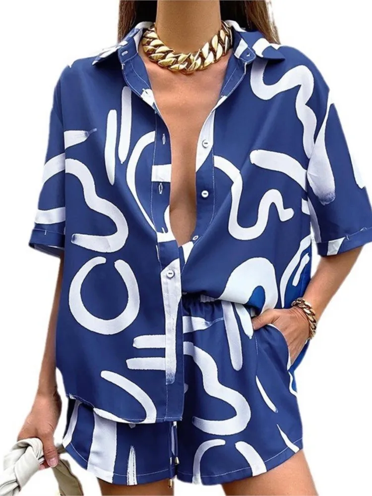 SPOTLIGHT Summer and You 2022 2冊セット Casual Short Sleeve Shirt Shorts Set Office Lady Summer