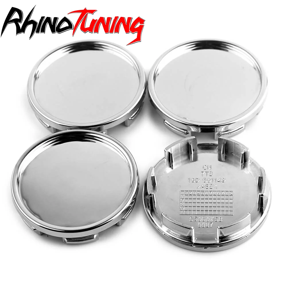 Rhino Tuning 4pcs 58mm Car Wheel Center Cap Hubs Badge Emblem For Duster Kangoo Solaris Optima Auto Styling Center Hub Covers