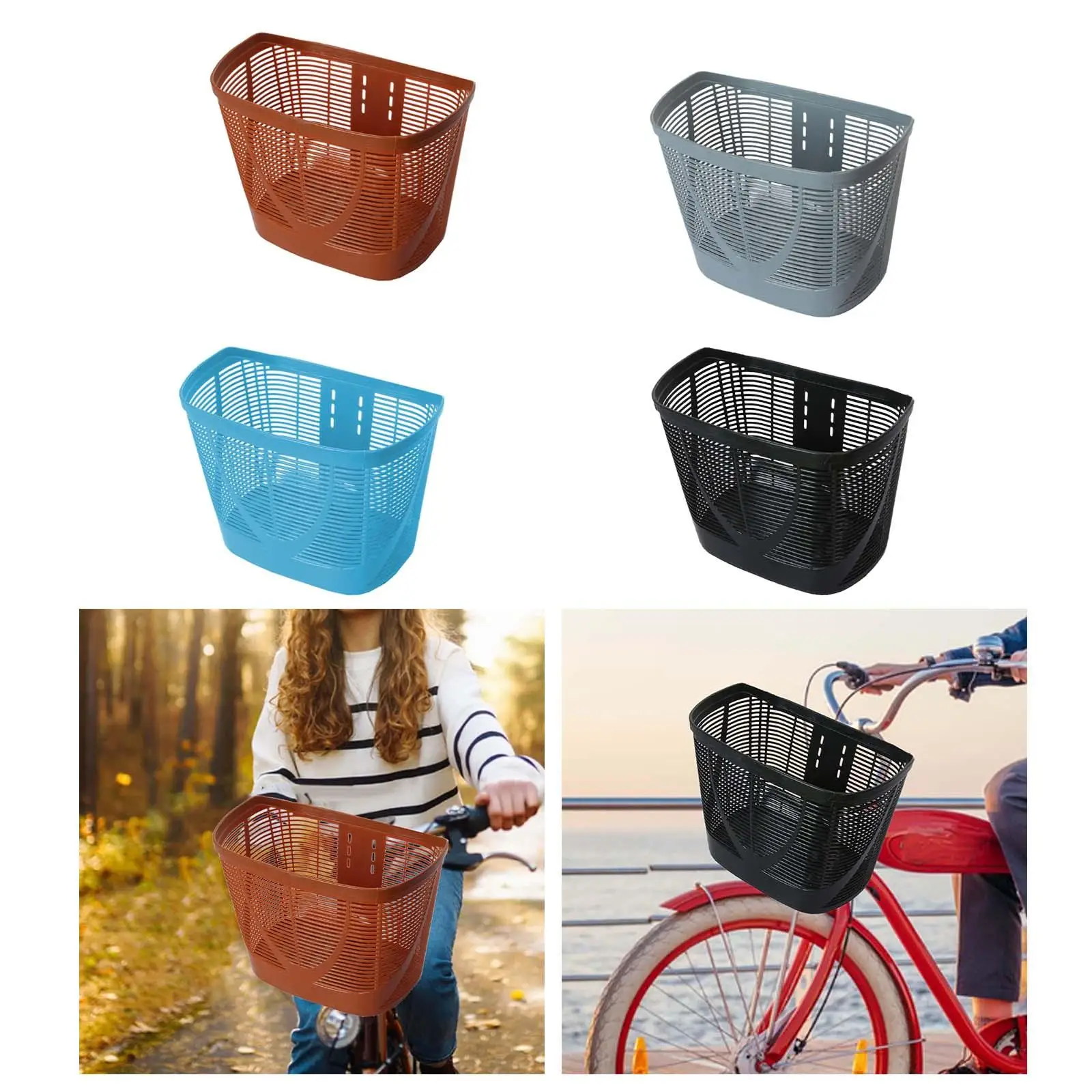 Bike Front Basket, Handlebar Storage Basket, Heavy Duty, Handwoven Basket, Bike Front Basket, Handlebar Storage Basket, Heavy Duty, Handwoven Basket,