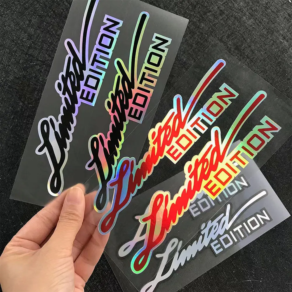 2 X Limited Edition Emblem Motorcycle Side Accessories Laser Rainbow Strip Helmet Stickers Car Vinyl Decal For YAMAHA Tmax MT07 reflective stickers,motorcycle stickers,car accessories,auto stickers,vinyl stickers,motorcycle helmet stickers,motorcycle tank sticker,graffiti stickers,wheel hub stickers,custom stickers,motorcycle accessories