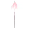 Pet Supplies Cat Toys Cat Teasing Sticks Self Play Bells Fairy Sticks Feathers  Self Fun  Bite Resistant  Long Pole  Cat Teasing 3