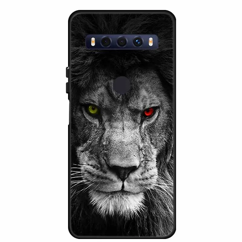 Cartoon Soft TPU Silicone Lion Wolf Phone Case - Stylish Back Cover