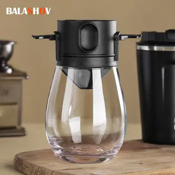 Coffee Filter Portable Stainless Steel Coffee Tea Funnel Reusable Tea Infuser Coffee Dripper Drip For Home Office Outdoor Travel 1