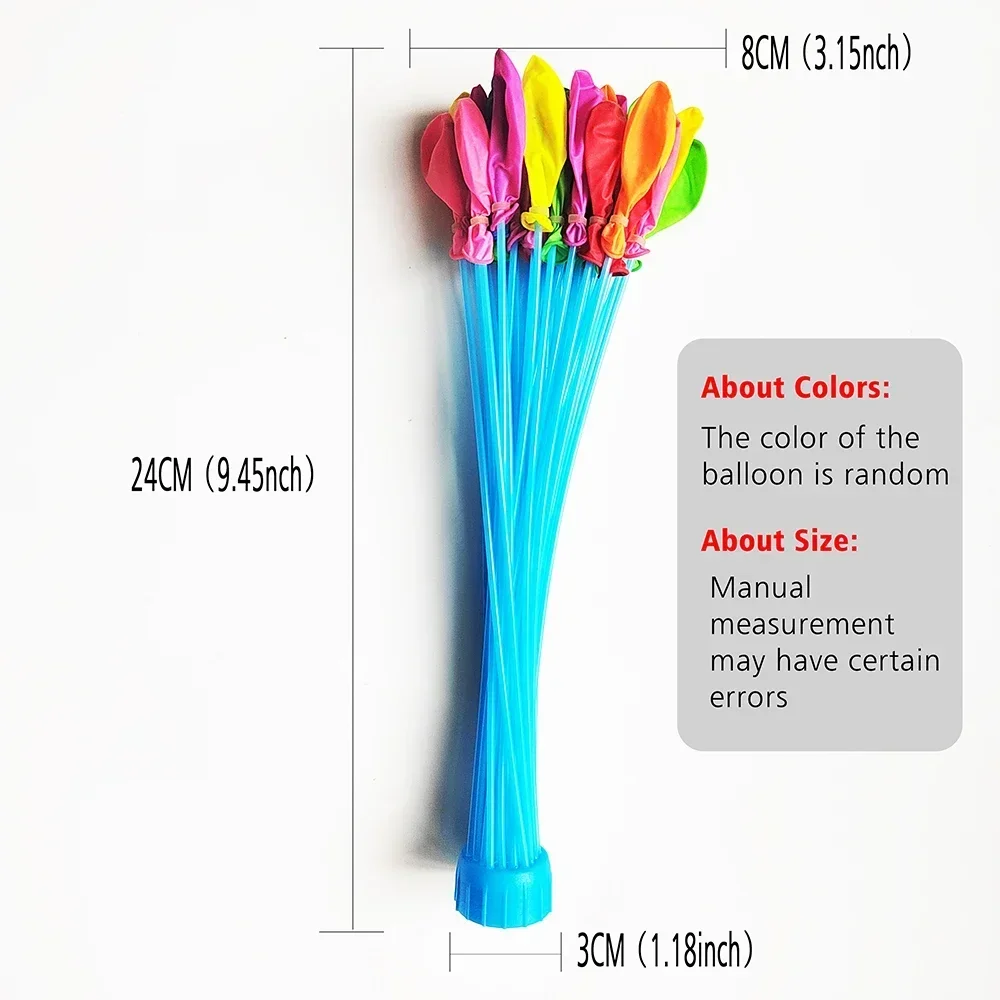 888/1111pcs Fast Water Filling Balloon Summer Entertainment Children's Beach Toys Water Bomb Festivals Party Water Balloon - Image 6