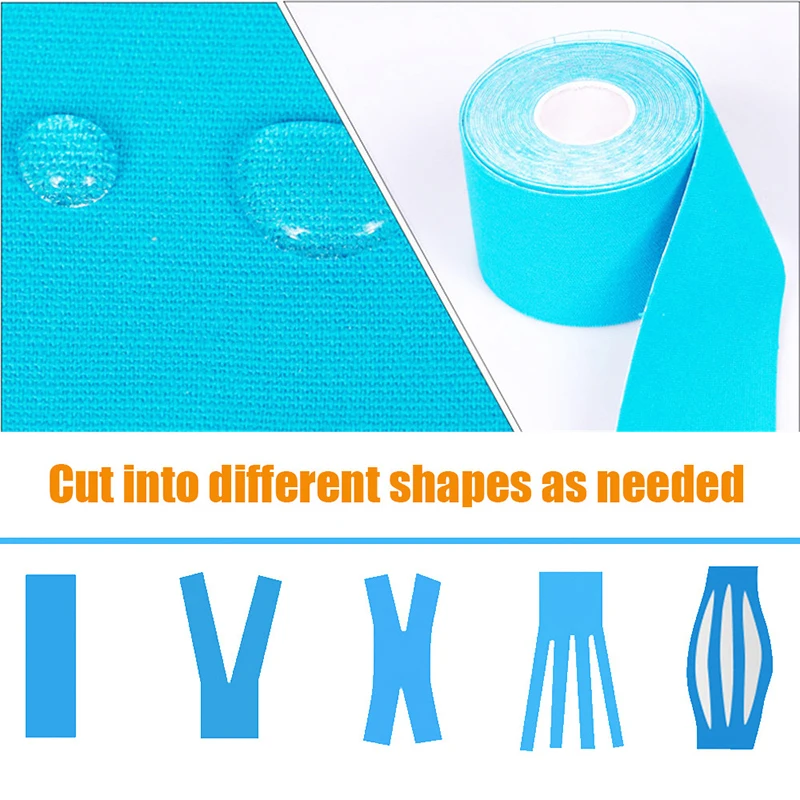 Kinesiology Tape Muscle Bandage Sport Athletics Elastic Knee Brace Support Elbow Protector Pad Bandage Fixer tape Wristbands