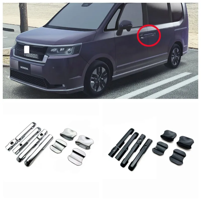 Per Honda Stepwgn Spada Air Rp6 Rp7 Rp8 2022 2023 Maniglia Della Portiera Dell'Auto Protezione Del Cappuccio Copertura Trim Door Pull Maniglia Della P
