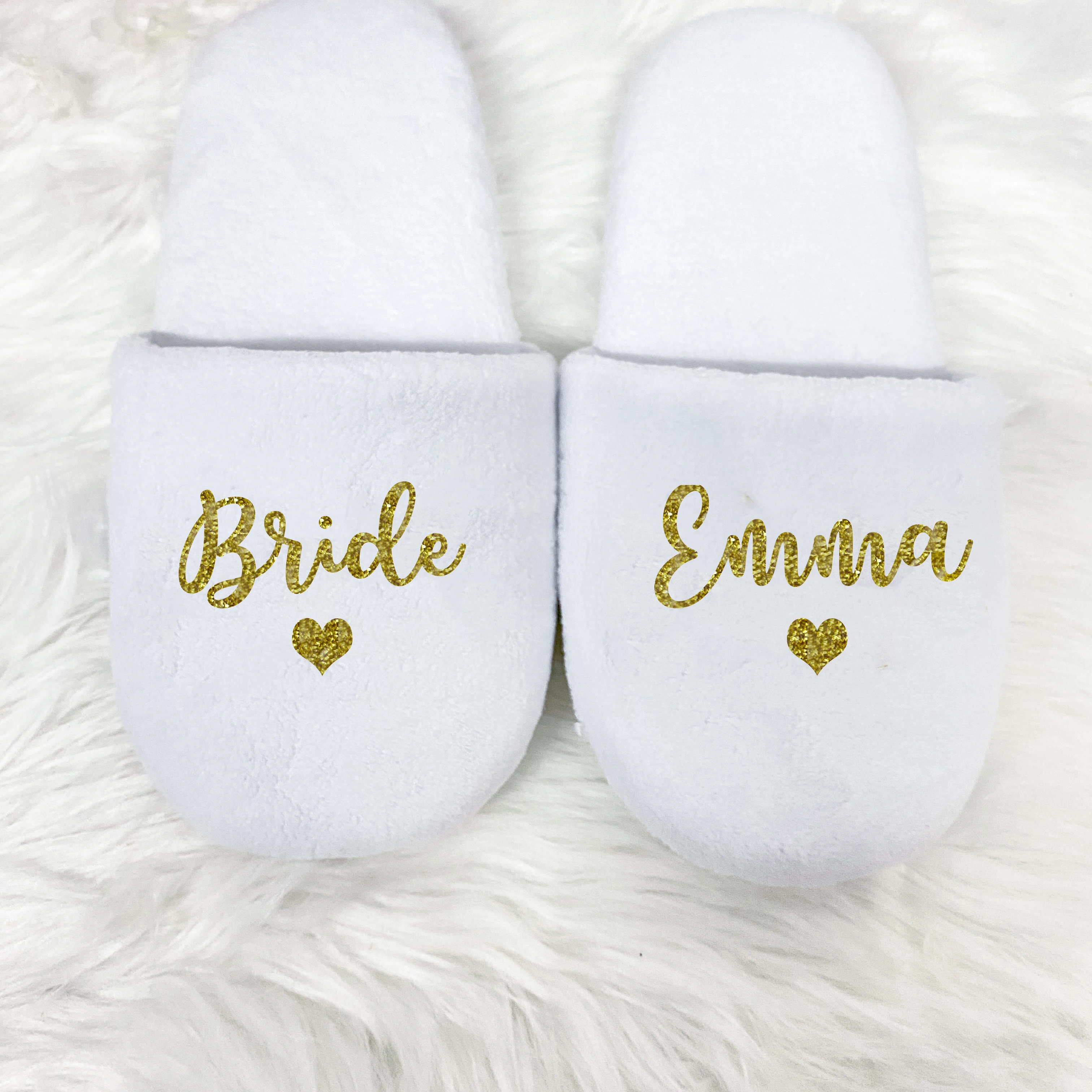 Customized Wedding Slippers Coral Bride Wedding Decoration - Main Image