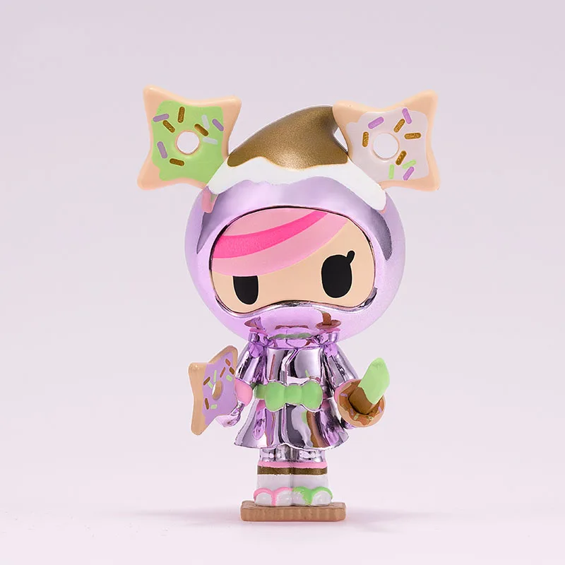 

TOKIDOKI Donut Ninja Limited Hanging Card 100% Original Genuine Collection Model Doll Toys Realshot Collection Desktop