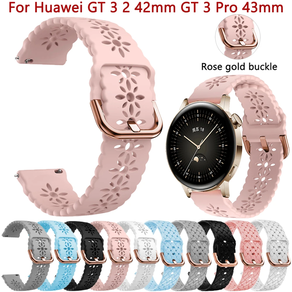 Silicone Wristband Bracelet - 20mm Strap