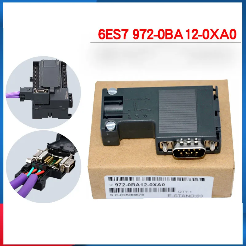 Compatível com Conector do Ônibus de Profibus da Tomada do Conector 485 do dp 6es79720ba12-0xa0