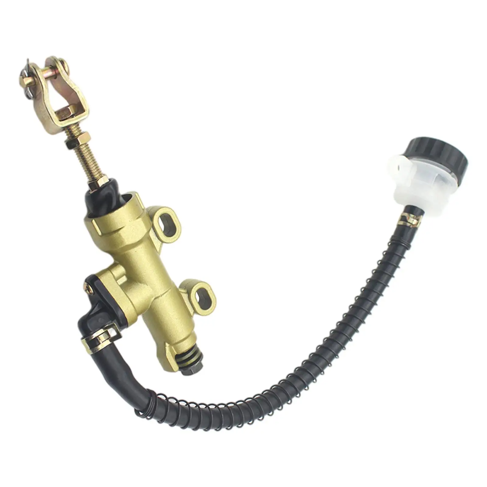 Rear Cylinder Refit Part Durable Universal Rear Foot Hydraulic Brake Pump Go-Kart CBR600 Motorcross Motorbike