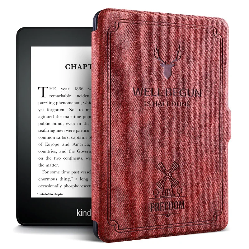 Étui 6 pouces pour Kindle paperwhite 2021, couverture de veille et de  réveil automatique, pour  Kindle paperwhite 10e génération -  AliExpress