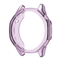 Premium TPU Protective Cover - Durable Soft Silicone Case & Bumper Shell for GT4 46mm (Purple)