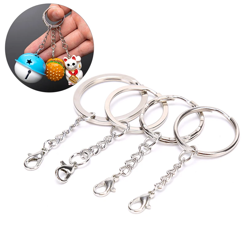 12pcs 25mm Black Color Iron Key Chain Rings Flat Key Holder Split Rings  Keychain Keyfob Diy Jewelry Accessories - Key Chains - AliExpress