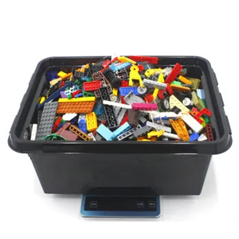 1500g DIY MOC Random Assembly Building Blocks Bulk Basic Parts Classic Model Bricks Creative City Sets Kid Educational Toys Gift 1