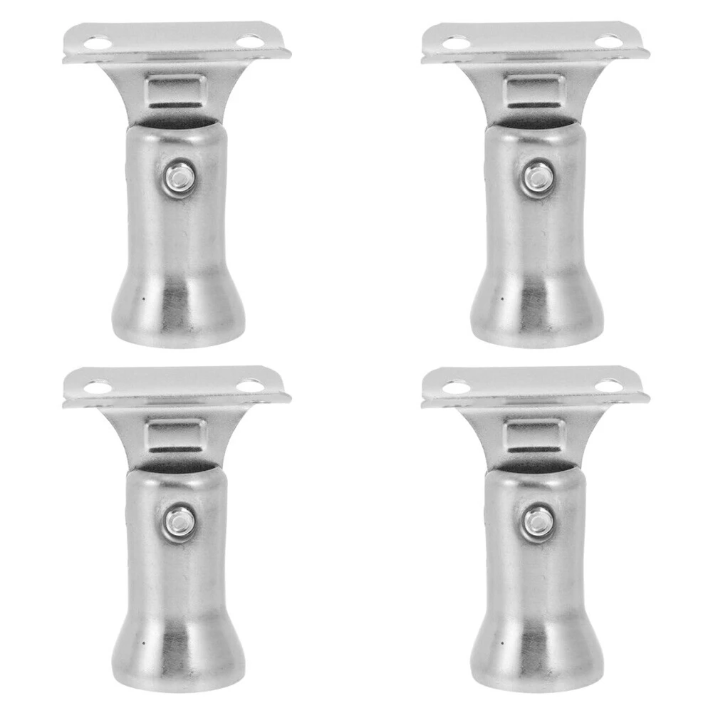 

Decorative and Practical Stainless Steel Handrail Bracket Set of 4 Elegant Appearance Stable and Strong Supporting Ability