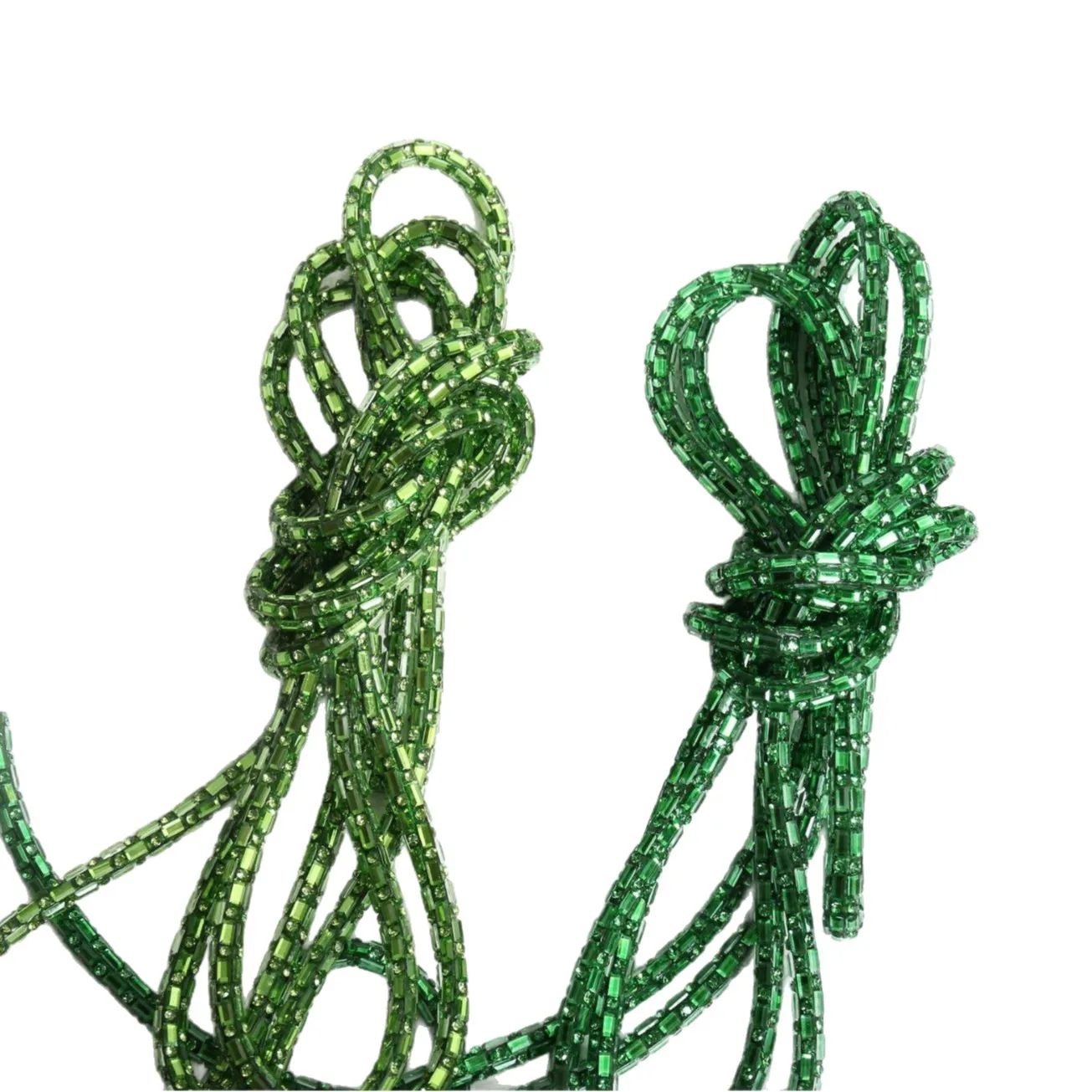 50야드 크리스탈 라인스톤 로프 유리 다이아몬드 줄 블링 라인스톤 로프 신발 가방 의류 DIY 공예 바느질 액세서리