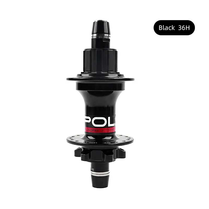 POLSO BMX ダートジャンプハブフロントとリアハブ CNC 加工アルミ合金