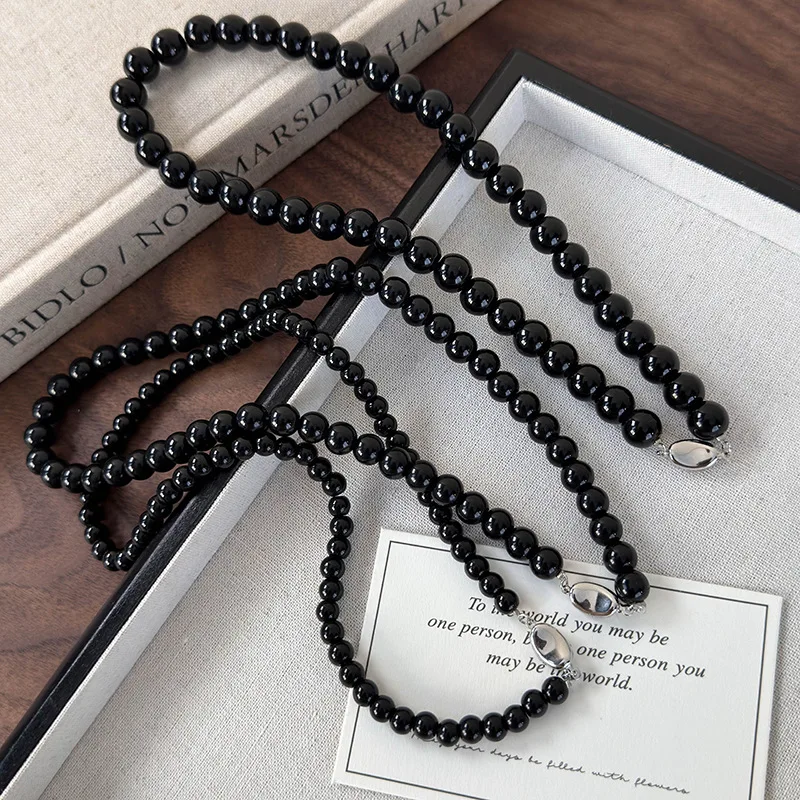 Minar Simple Necklace - Size Comparison