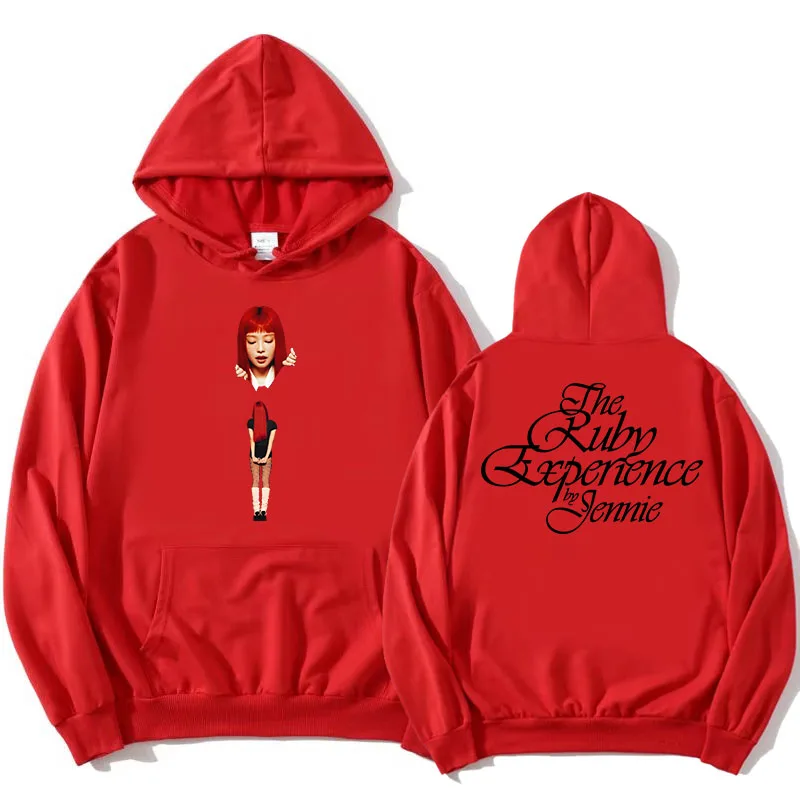 アイドル JENNIE Ruby Album Hoodie XL Ruby Album Hoodie – Jennie