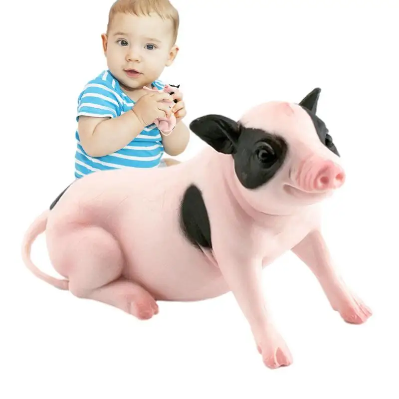 

Pig Figurines For Kids Model Figurines Farm Animals Pig Figure Realistic Safe And Exquisite Realistic Pig Figurines For Early