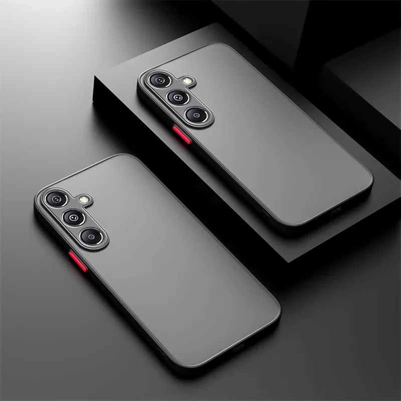 Shockproof Armor Matte Back Cover Phone Case