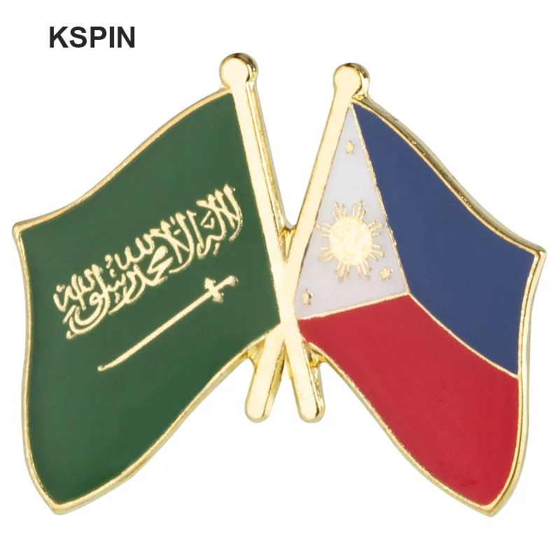 Philippines Flag Badge Brooch Natinal Lapel Pins Flag Lapel Pins Country Flag Badge