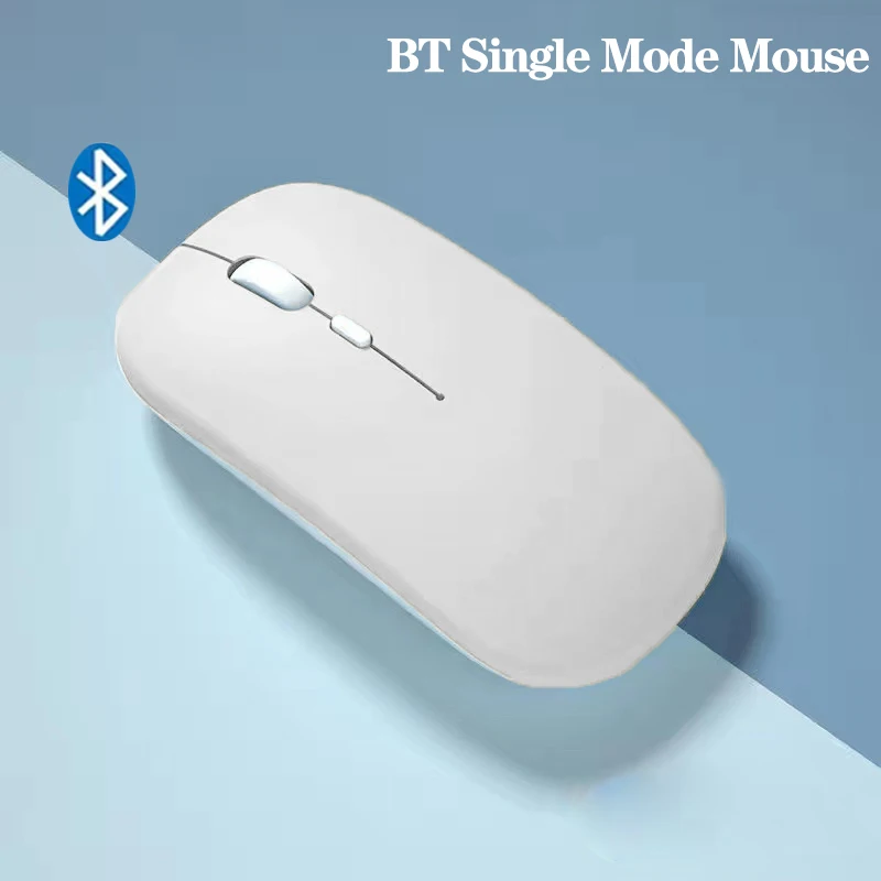 Ultra-Thin Ergonomic Wireless Bluetooth Mouse for Office and Travel Use