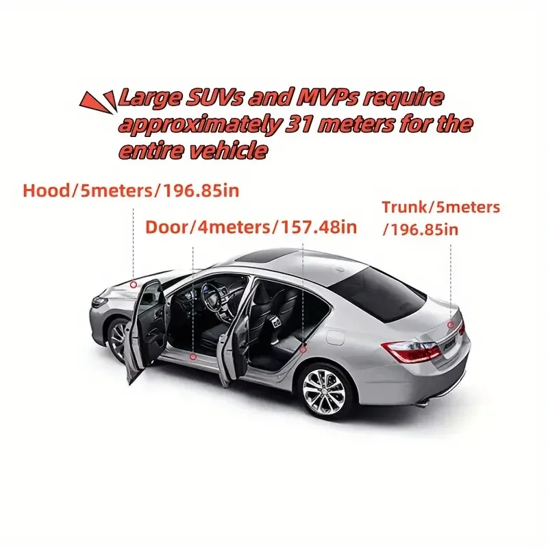 Dual-Layer Waterproof Noise-Insulating Rubber Seal for Car Doors, Hood, and Trunk