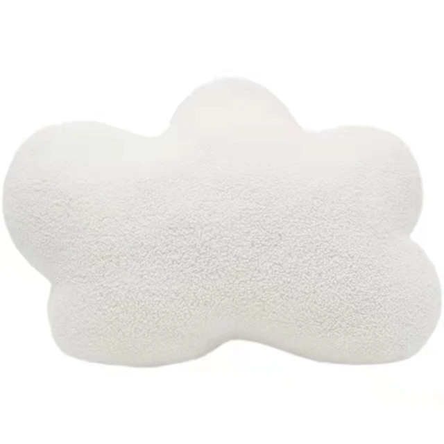 1pc 50CM Super Soft Cloud Plush Pillow Stuffed Cloud Shaped Cushion White Cloud Room Chair Room Decor Pillow Seat Cushion Gift 6