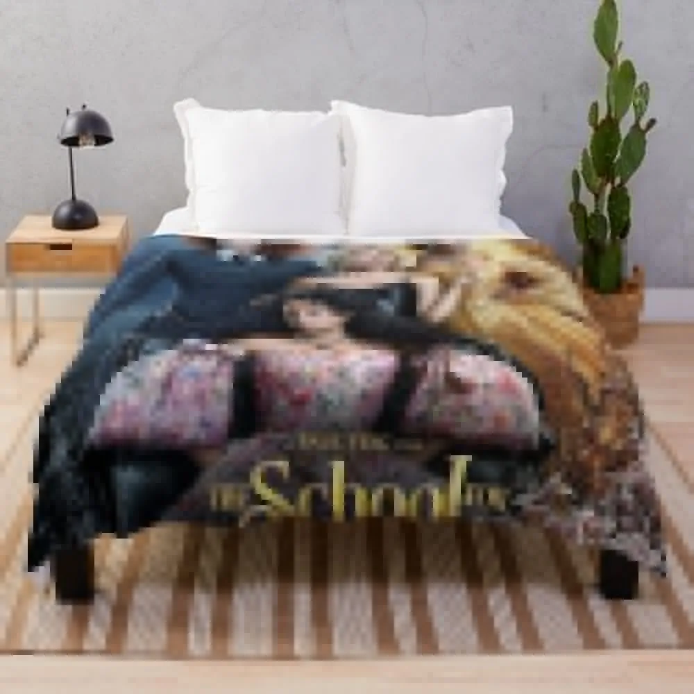 

The School for Good and Evil Throw Blanket Fluffy Shaggy For Decorative Sofa Summer Blankets