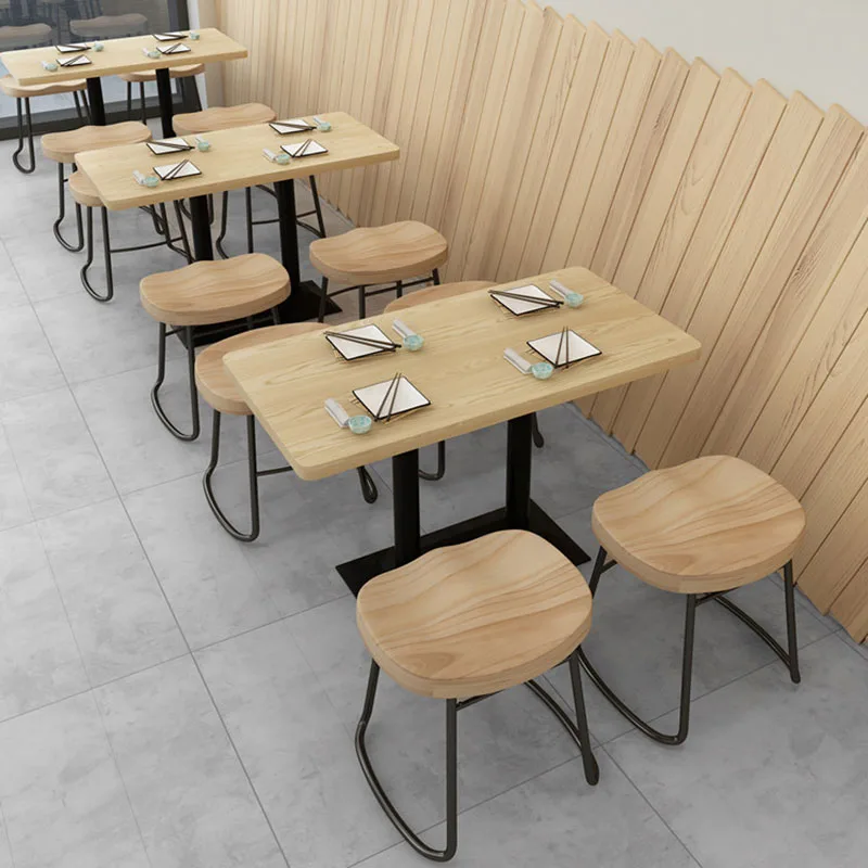 Cheap Decoration Restaurant Table Newclassic Beach Restaurant Table Multifunction High Comedor House Furniture