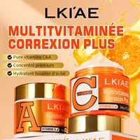Crème visage éclaircissante LKIAE Vitamines C, Vitamines A, réduit les taches brunes, nettoie la peau, crème visage jour et nuit pour tous types de peaux 2