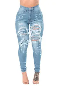 Elegant Pantalones Skinny Jeans Vaqueros De Mezclilla Colombianos Levanta  Cola Ropa De Mujer