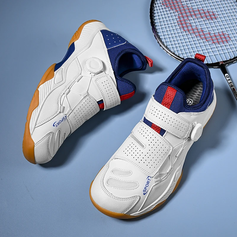 

Professional Men Badminton Tennis Training Sport Training Shoes High Quality Women Fitness Table Tennis Volleyball Shoes S002