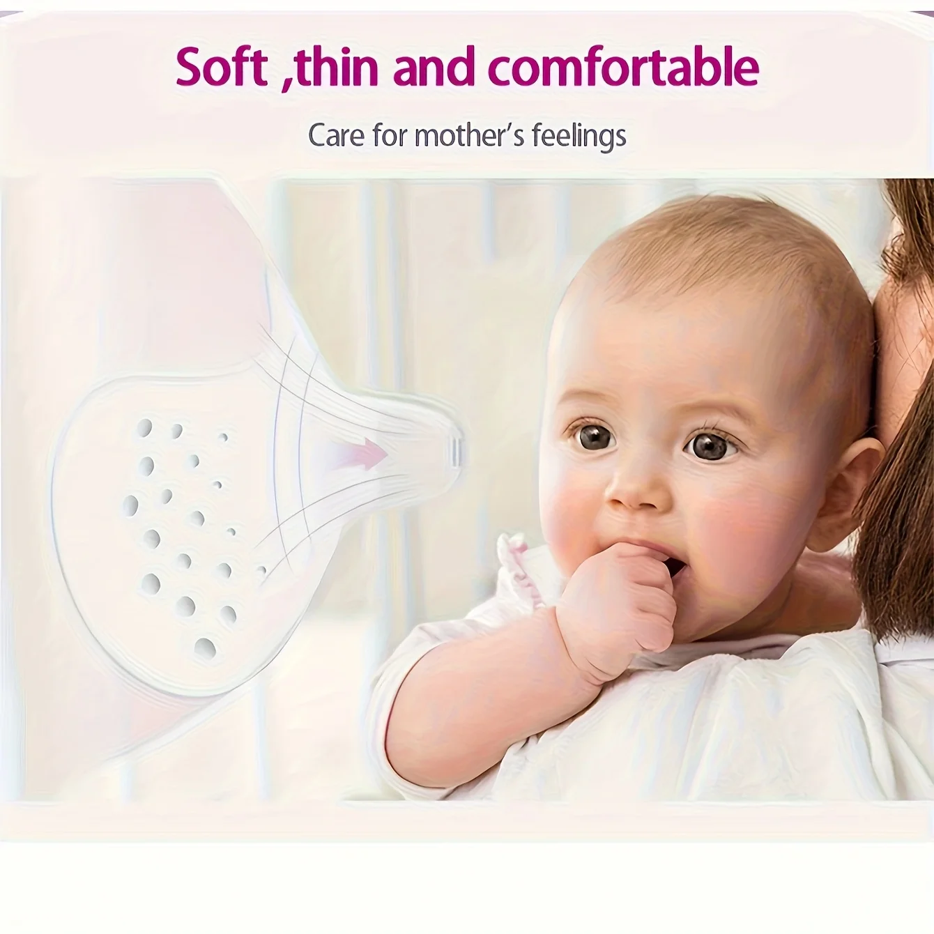 Soft Silicone Nipple Protectors BPA Free Breastfeeding Nipple Shields Protection Cover Milk Feeding Nursing Shield 1Pair