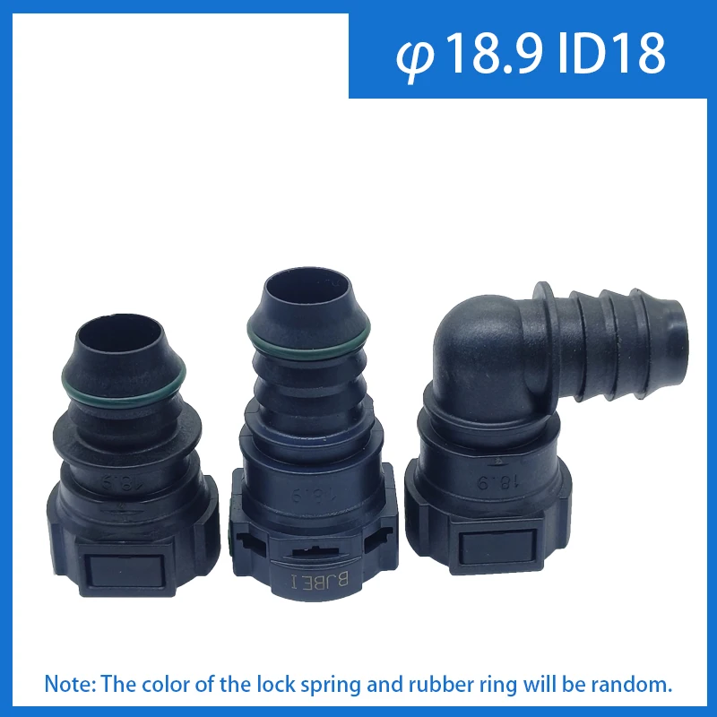2pcs x 18.9 ID18 Auto Car Fuel Line Hose Quick Release Connector Carburetor Part High Quality Hot Sale